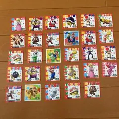 マリオのシール　キノピオ、ドンキーコング他