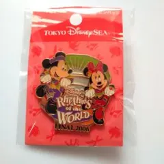 ディズニーシー／ピンバッジ／Rhythms of the WORLD
