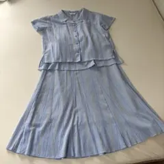 【サマンサモスモス】セットアップ　ブルー系新品未使用‼︎