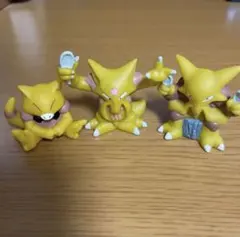 ポケモンキッズ　ケーシィ/ユンゲラー/フーディン　指人形　美品