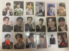 treasure トレカ セット ジョンウ