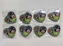 忍たま乱太郎　七松小平太　ナンジャタウン　缶バッジ　ハート缶バッジ