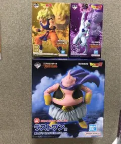 一番くじ ドラゴンボール Ｂ サイヤ人孫悟空 Ｃ フリーザ ラストワン 魔人ブウ