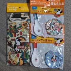 CHUMS アサヒ飲料オリジナル レンゲ＆豆皿セットのサムネイル