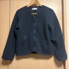 ネイビー フリースジャケット