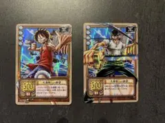【ワンピースカード旧裏】ルフィ PA-C28、ゾロ PA-C29 2枚セット