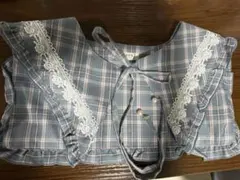 リボンカーデセットワンピース アイスグレイ - メルカリ