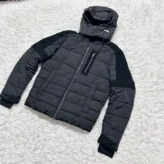 【c6765】ZARAMAN ジャンパー　ブラック　フーディ