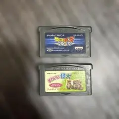 ゲームボーイアドバンス ソフト 2本セット