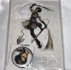 進撃の巨人 ヘキサライド リヴァイ アクリルスタンド 缶バッジ アクスタ