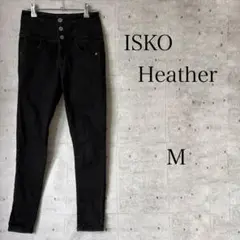 ISKO Heather スキニーデニム ジーンズ ジーパン ブラック 黒 Mのサムネイル