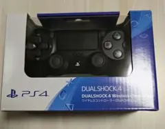 PS4 ワイヤレスコントローラー DUALSHOCK4 ブラック　新品未開封