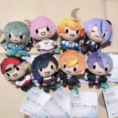 プロセカ　ふわぷち マスコット　ビビバス　ワンダショ　8体セット　ぬいぐるみ