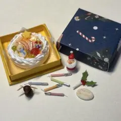 ミニチュアケーキ クリスマス