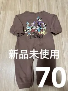 futafuta ディズニー レトロミッキー ロンパース☺︎70cm