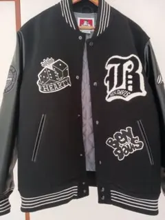 BEN DAVIS スタジャン ブラック　XLサイズ