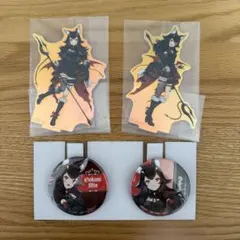 一番くじ　ホロライブ　大神ミオ　アクスタ　缶バッジ