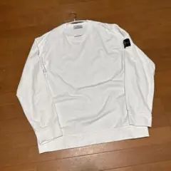 STONE ISLAND ホワイト長袖Tシャツ XL