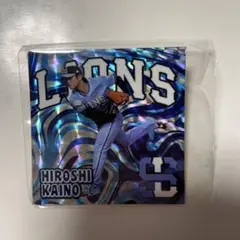西武ライオンズ　サマーフェイスティバルズ　ステッカーセット　甲斐野央選手