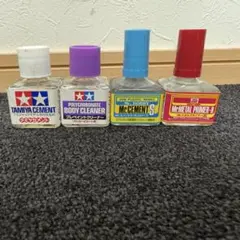 【まとめ売り】タミヤ＆Mr.ホビー 接着剤・プライマー4本セット