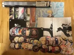 東京リベンジャーズ 缶バッジ、タペストリー、ノート、ブロマイド、クリアファイルのサムネイル