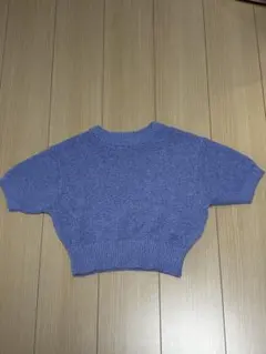ラベンダー　サマーニット