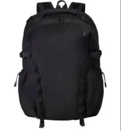 MILESTO LIKID サイドバックルバックパックL BK MLS855