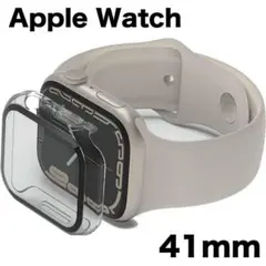 Apple Watch アップルウォッチ　保護ケース　クリア　透明　41mm