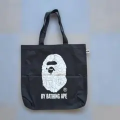 A BATHING APE トートバッグ ブラックのサムネイル