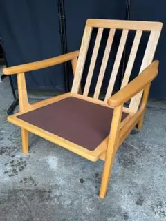 ⑧北欧レトロ マルニ木工 木製椅子 鋲打ちダイニングチェア ロビーチェア 古家具 2026年最新】マルニ木工 椅子の人気アイテム - メルカリ