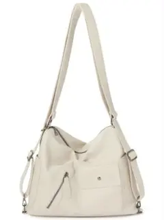 2Wayレザーショルダーバッグ[tr899] アイボリー GRL グレイル