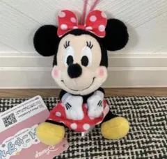 ディズニー むにゃすやマスコット ミニーマウス ぬいぐるみのサムネイル