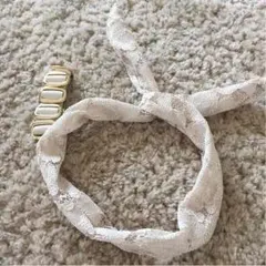 ワイヤーヘアバンドとバングルセット アクセ