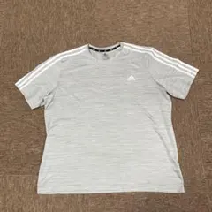 adidas アディダス Tシャツ グレー XLのサムネイル