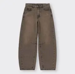 GU バレルレッグジーンズ