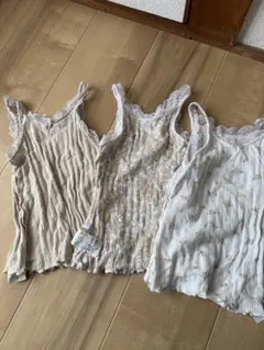 サイズ95肌着キャミソール 3枚セット