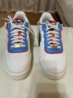 Nike Air Force 1 スニーカー ホワイト/ブルー/レッド/ブラック