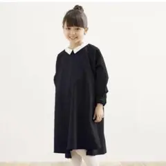 ☆美品☆ARCH &LINE ネイビーフォーマルワンピース S（100-110）