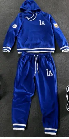 値下げ！ LA ロサンゼルス・ドジャース風スウェットセットアップ XLサイズ