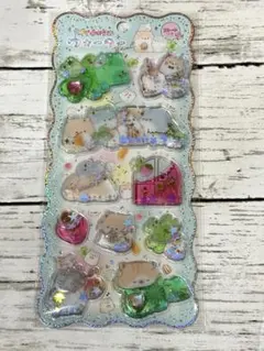 【正規品】新品未開封 キラリン ストーン付 ハムスター ウォーターインシール