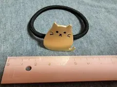 メタル猫のヘアゴム　GOLD