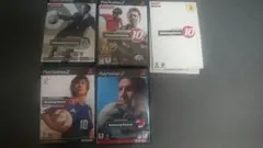 PS2 ワールドサッカーウイニングイレブン6、7，8，10　4本セット