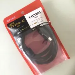 BUFFALO USB Type-C to HDMI 変換ケーブル 2m