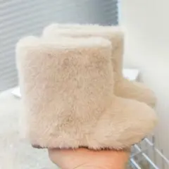 SHEIN ベビーブーツ キッズブーツ ファーブーツのサムネイル