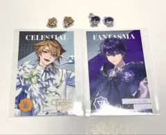 剣持刀也 伏見ガク にじさんじ メタルカード アクリルパーツ