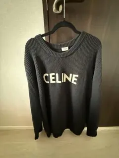 CELINE ダークネイビー ロゴセーターのサムネイル