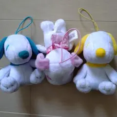 スヌーピー ぬいぐるみ・マスコット 3体セット