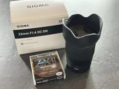 美品】保護フィルター付/SIGMA 23mm F1.4 DC DN Eマウント