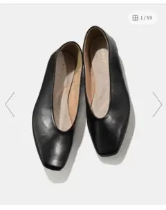 LEPSIMソフトクッションパンプス　黒　LLサイズ