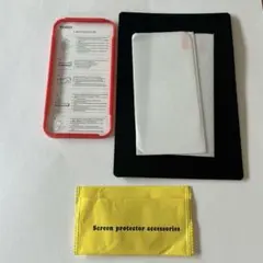 iPhone 14 Plus / 13 Pro Max 用フィルム 枠付き